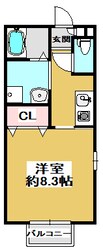 コーポ・タタニの物件間取画像